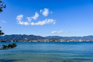 広島県の安芸の宮島