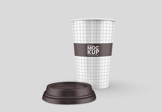 Paper Coffee Cup Mockup