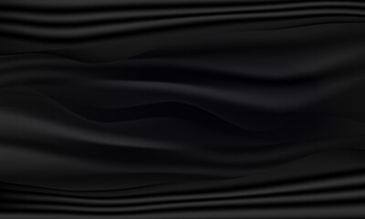 Black satin background