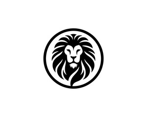 Fototapeta premium Lion Logo Design Icon Symbol Vector Template