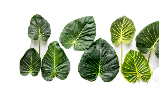 Fresh Green Leaves Collection for Natural Decoration and Design