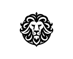 Lion Logo Design Icon Symbol Vector Template