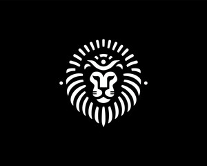 Lion Logo Design Icon Symbol Vector Template