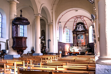 Eglise de la commune de Mouchin