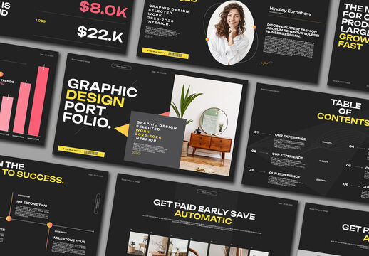 Design Portfolio Presentation Template