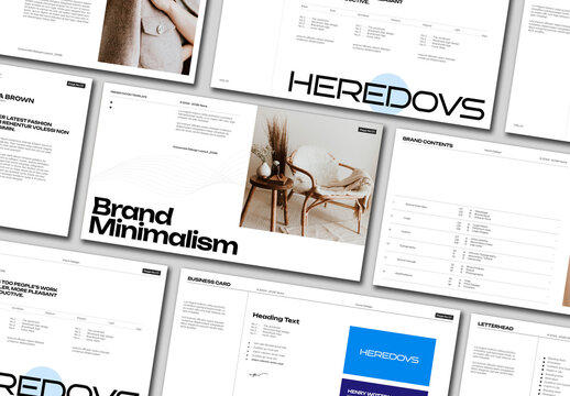 Brand Guideline Presentation Template