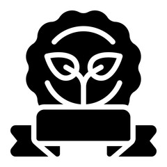 premium quality healthy food glyph icon