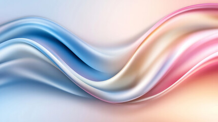 Obraz premium Abstract wavy background with soft colors