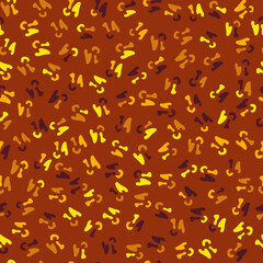 Grain noise texture random vector seamless pattern. Drop dust graphic background. Distressed paper print. Fleck particles trash textured wallpaper. Irregular decorative dirty pixel.