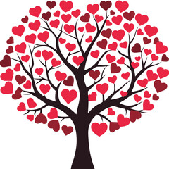 Fototapeta premium Valentine's day vector design.