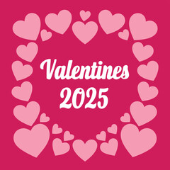 Valentine's day vector design.