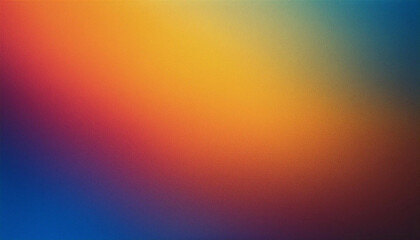 Fototapeta premium vintage color colorful background wallpaper with gradient and grainy effect