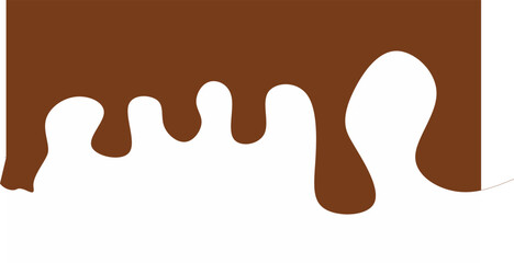 chocolate dripping, chocolat melted wave Background. chocolate fluid background. chocolate liquid.