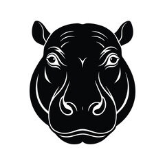 hippopotamus head.eps