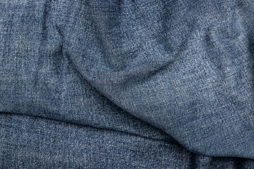 Naklejka premium Blue Jeans texture. Close up