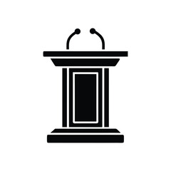 minimalist-icon-vector-image-of-speaking-services.eps