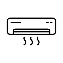 air conditioner icon design