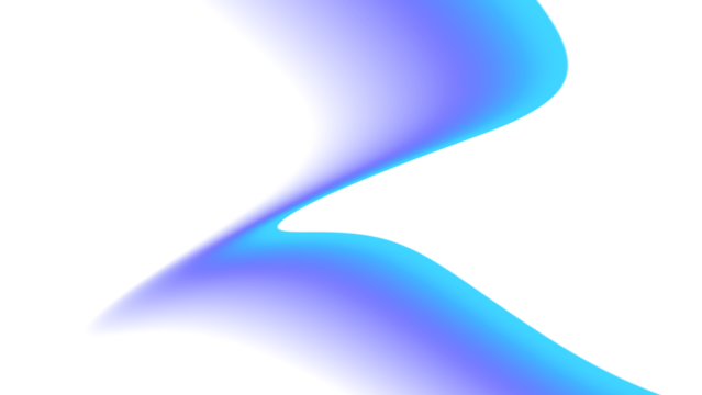 Blurred transparent gradient background. Elegant blue wavy line on Transparent png overlay background