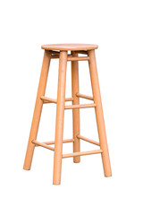 Wooden bar chair
