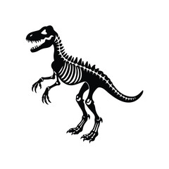 Fototapeta premium t-rex skeleton.eps
