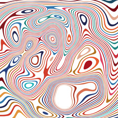 ABSTRACT ILLUSTRATION MARBLED TEXTURE LIQUIFY PSYCHEDELIC PASTEL SOFT COLORFUL DESIGN. OPTICAL ILLUSION BACKGROUND VECTOR DESIGN