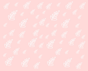 hand drawn easter seamless pattern with eggs, flower. easter card. easter background