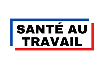 Symbole santé au travail en France