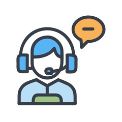 call center icon design