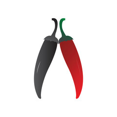 Colorful pepper vector design with vibrant details, perfect for illustrations