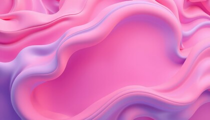 Obraz premium Abstract Pink and Purple Wave Background Design