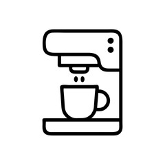 coffee maker icon design