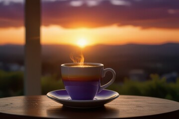 Obraz premium A great moment with coffee