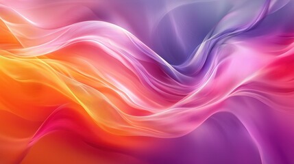 Abstract Colorful Waves: A Symphony of Hues and Light