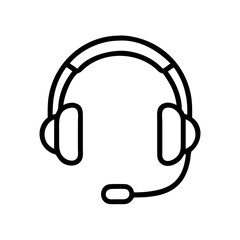 computer headset icon design
