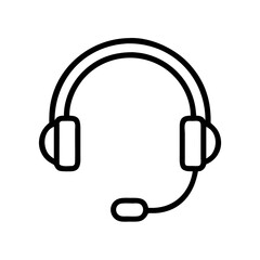 computer headset icon design