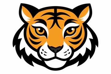 tiger head vector