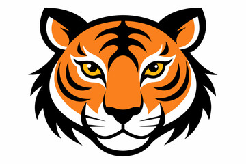 tiger head vector