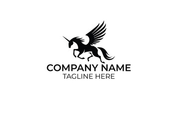 Obraz premium horse logo design