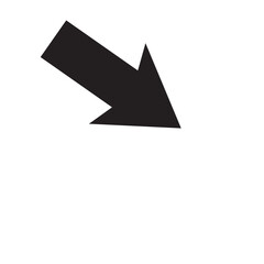 Arrow symbol graphic design logo