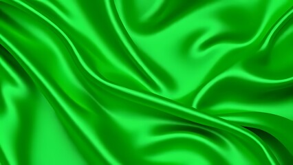 Green silk background