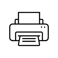 computer printer icon design