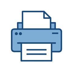 computer printer icon design
