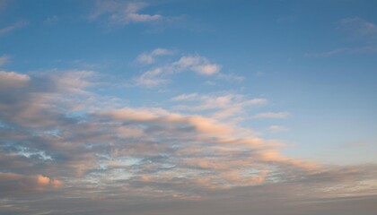 Serene Sunset Sky: A Canvas of Pastel Hues