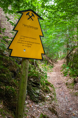 Harzer Wandernadel Stempelstelle 193 Stahlquelle Bergbaurundwanderweg