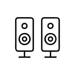 computer speakers icon design