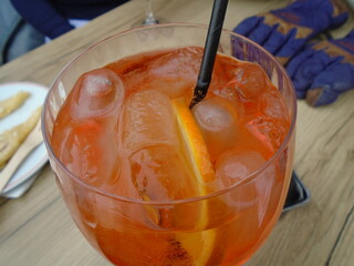 Apperol Spritz in the Alps
