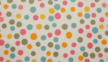 Colorful Polka Dot Pattern: A Delightful Abstract Design