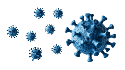 illustration of a virus