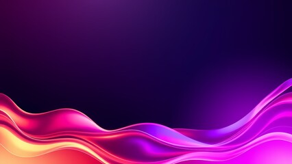abstract purple background with waves