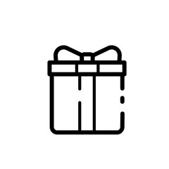  gift box- vector icon